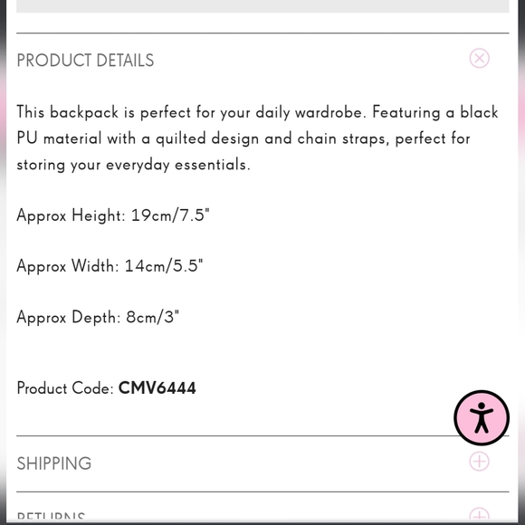 Mini backpack handmade purse - Picture 9 of 9